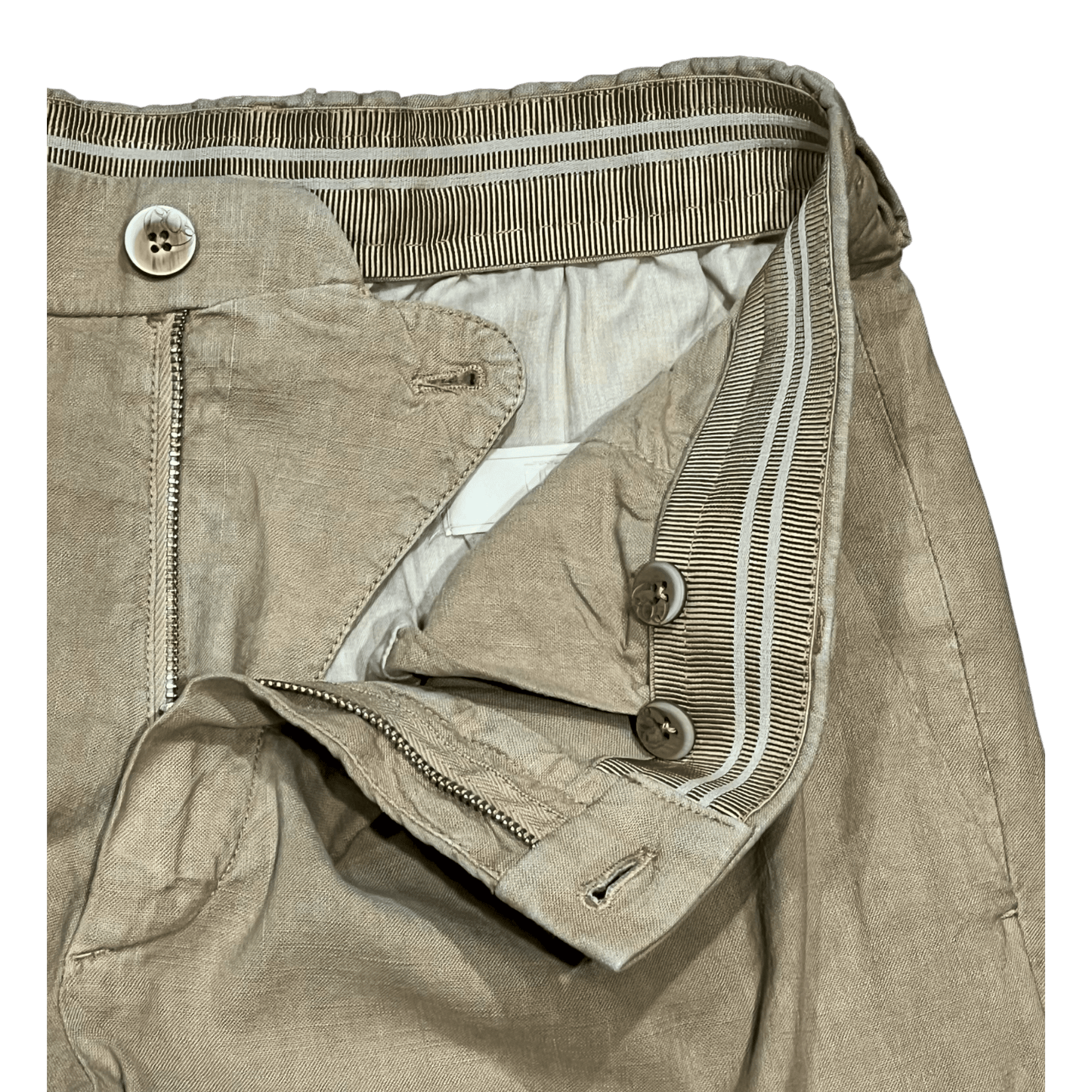 UNIT Hamburg - GTA il Pantalone DAVIDE trousers - cotton/linen, beige | UNIT Hamburg - GTA il Pantalone
