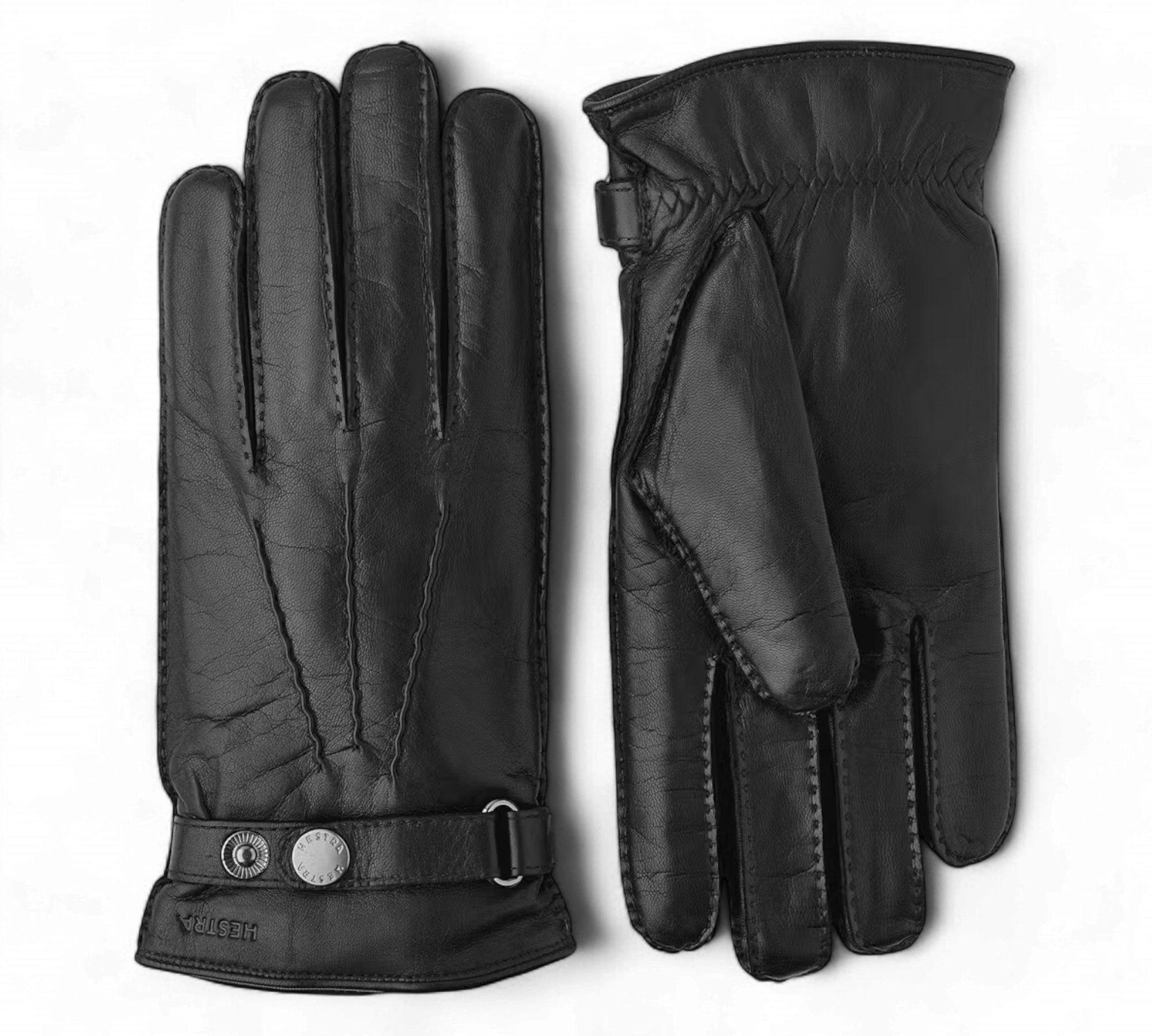 UNIT Hamburg - Hestra, Jake, Lammnappa mit Wollfutter, schwarz - Hestra