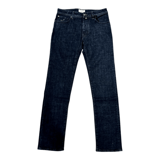 UNIT Hamburg - Jacob Cohën, Bard, étiquette couleur mousse, bleu foncé - Jacob Cohën