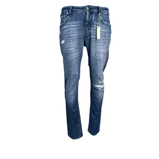 Jacob Cohen, BARD, off white label, vintage light blue - UNIT Hamburg