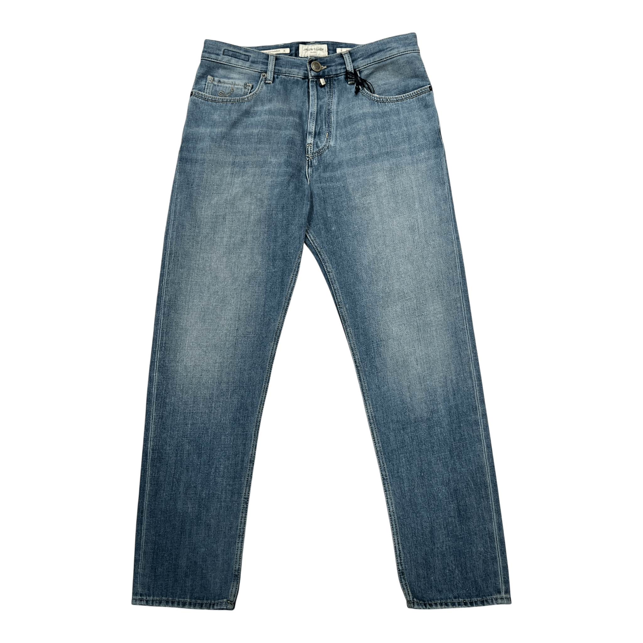 UNIT Hamburg - Jacob Cohën JUDE Mid Blue - 微かなダーティーウォッシュ、ミッドブルー - ヤコブ・コーエン