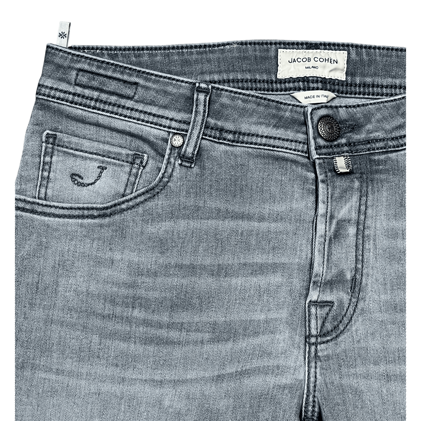 UNIT Hamburg - Jacob Cohën, Nick slim, snad label, hellgrau - Jacob Cohën