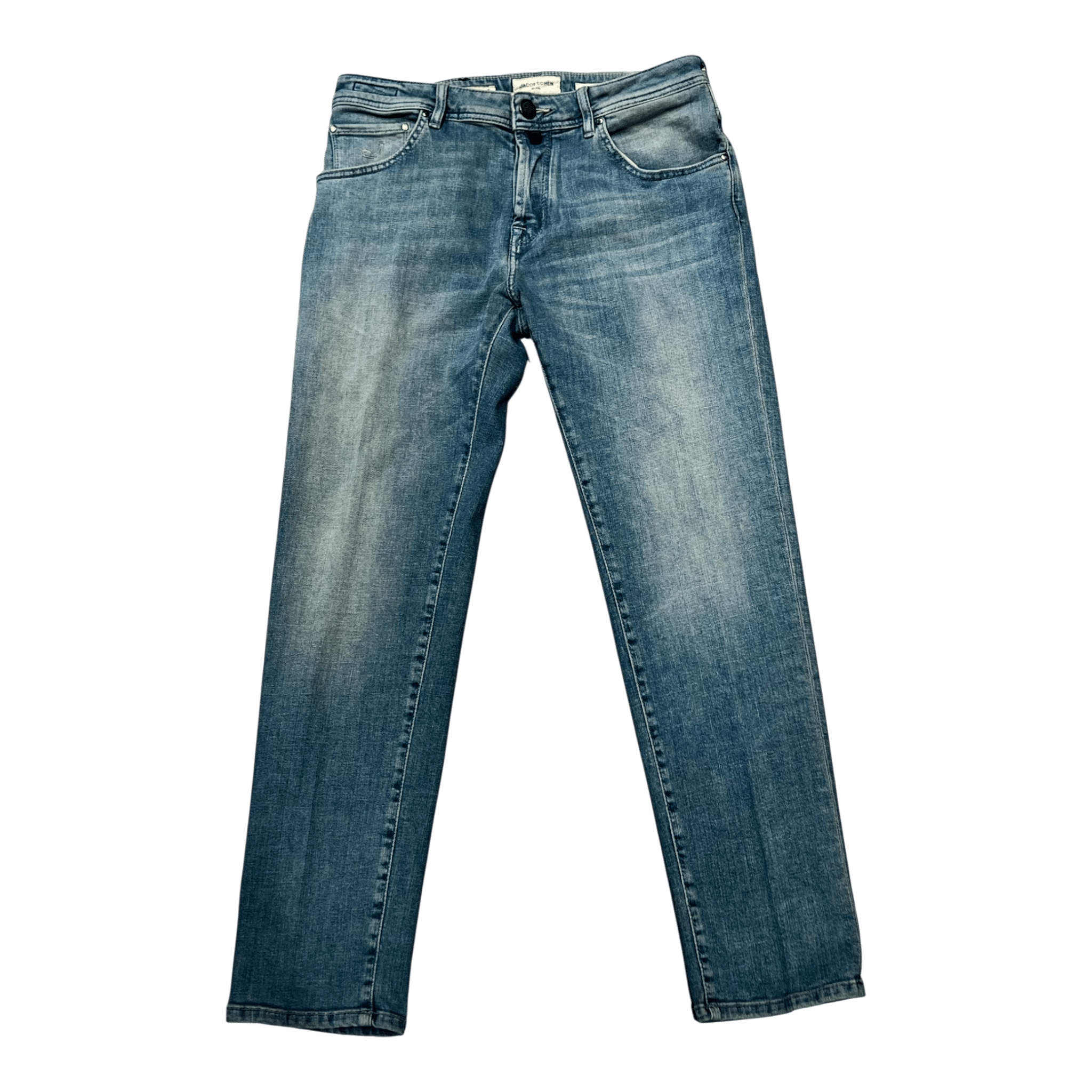 UNIT Hamburg - Jacob Cohën, SCOTT, tabak mosaik Label, light blue - Jacob Cohën