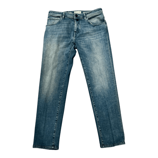 UNIT Hamburg - Jacob Cohën, SCOTT, tabak mosaik Label, light blue - Jacob Cohën