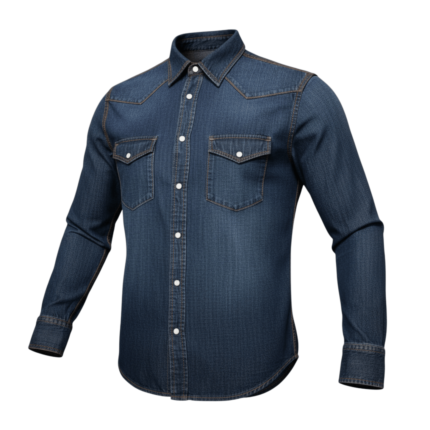 UNIT Hamburg - Jacob Cohën Western Shirt Medium Blueshop - Jacob Cohën