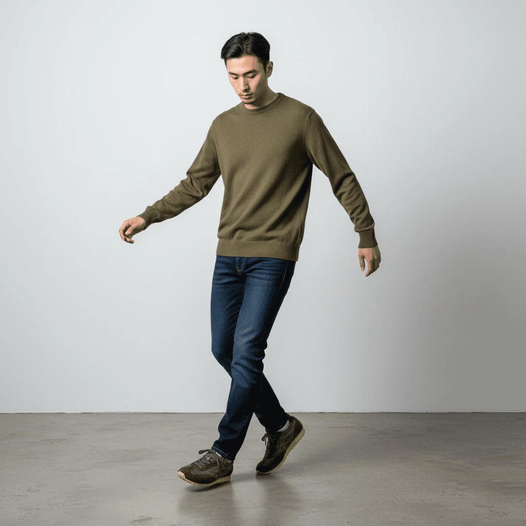 UNIT Hamburg - Lemargo, Bali Sneaker in Oliv - Lemargo