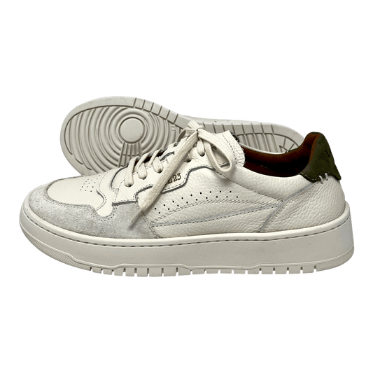 UNIT Hambourg - Lemargo, baskets Jannik, cuir de cerf, semelle en caoutchouc, blanc naturel - Lemargo