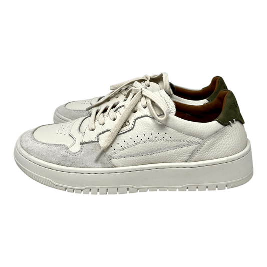 UNIT Hambourg - Lemargo, baskets Jannik, cuir de cerf, semelle en caoutchouc, blanc naturel - Lemargo