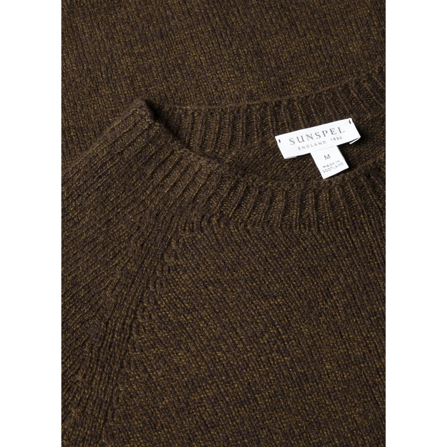 Sunspel MJUM8066 Lambswool Crew Neck
