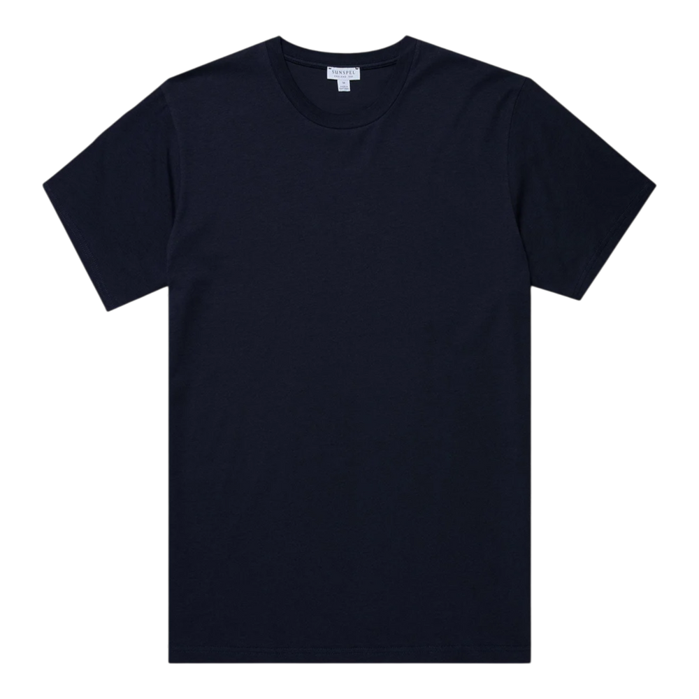 Sunspel Riviera T‑Shirt, Navy