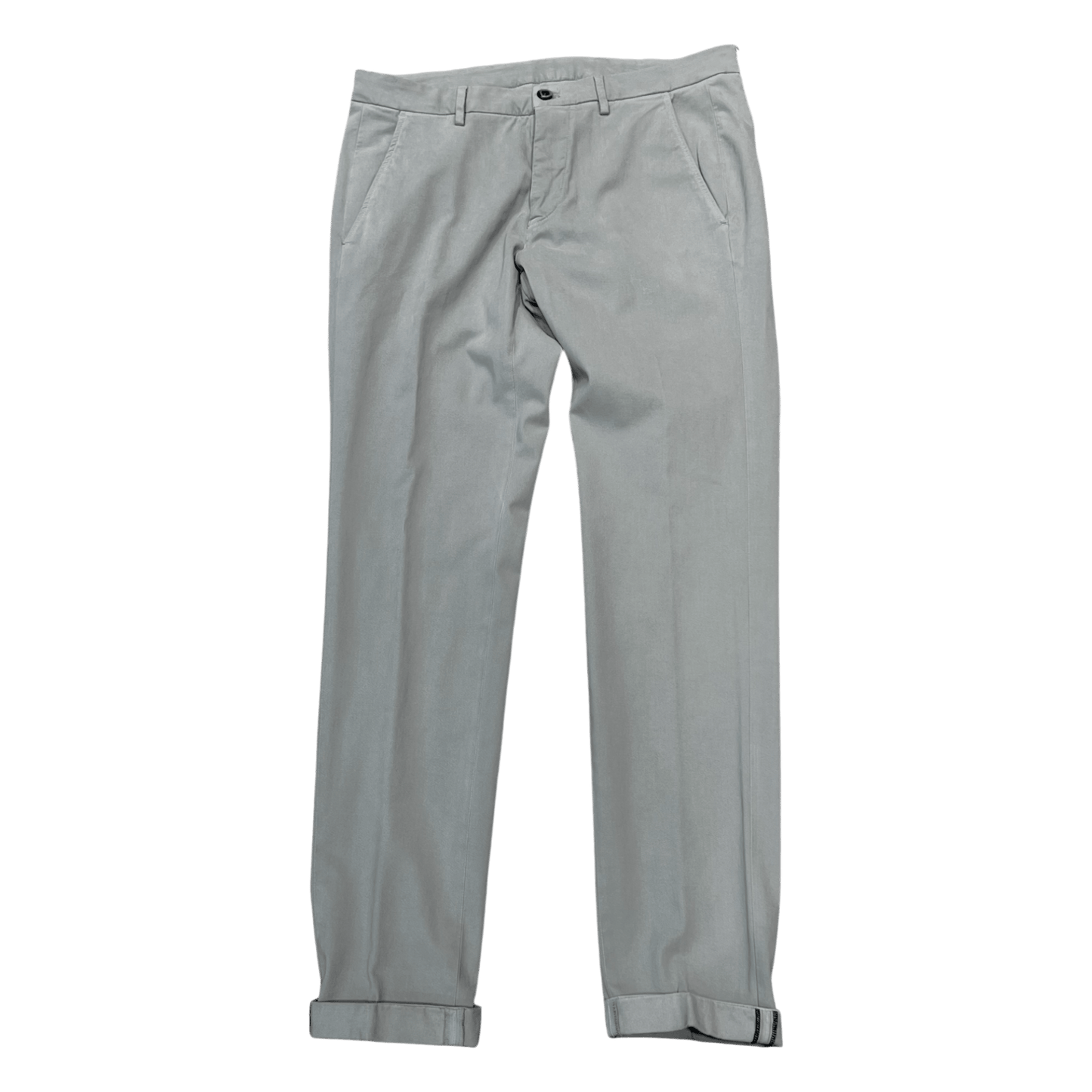 UNIT Hamburg - Never Laundry, Baumwoll Chino, silbergrau - Never Laundry