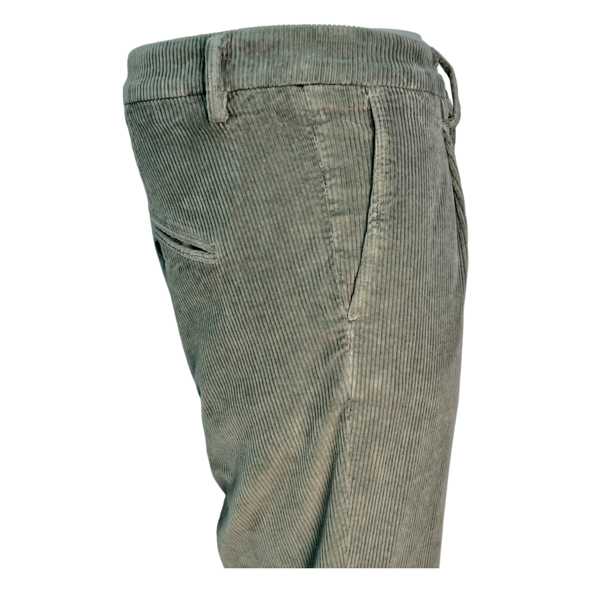 Never Laundry, bequeme Cordhose, helles oliv - UNIT Hamburg