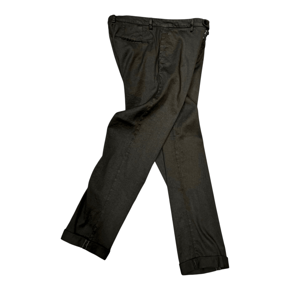 UNIT Hamburg - Never Laundry, Boston, Hose Leinen - Baumwolle, terrabraun - Never Laundry