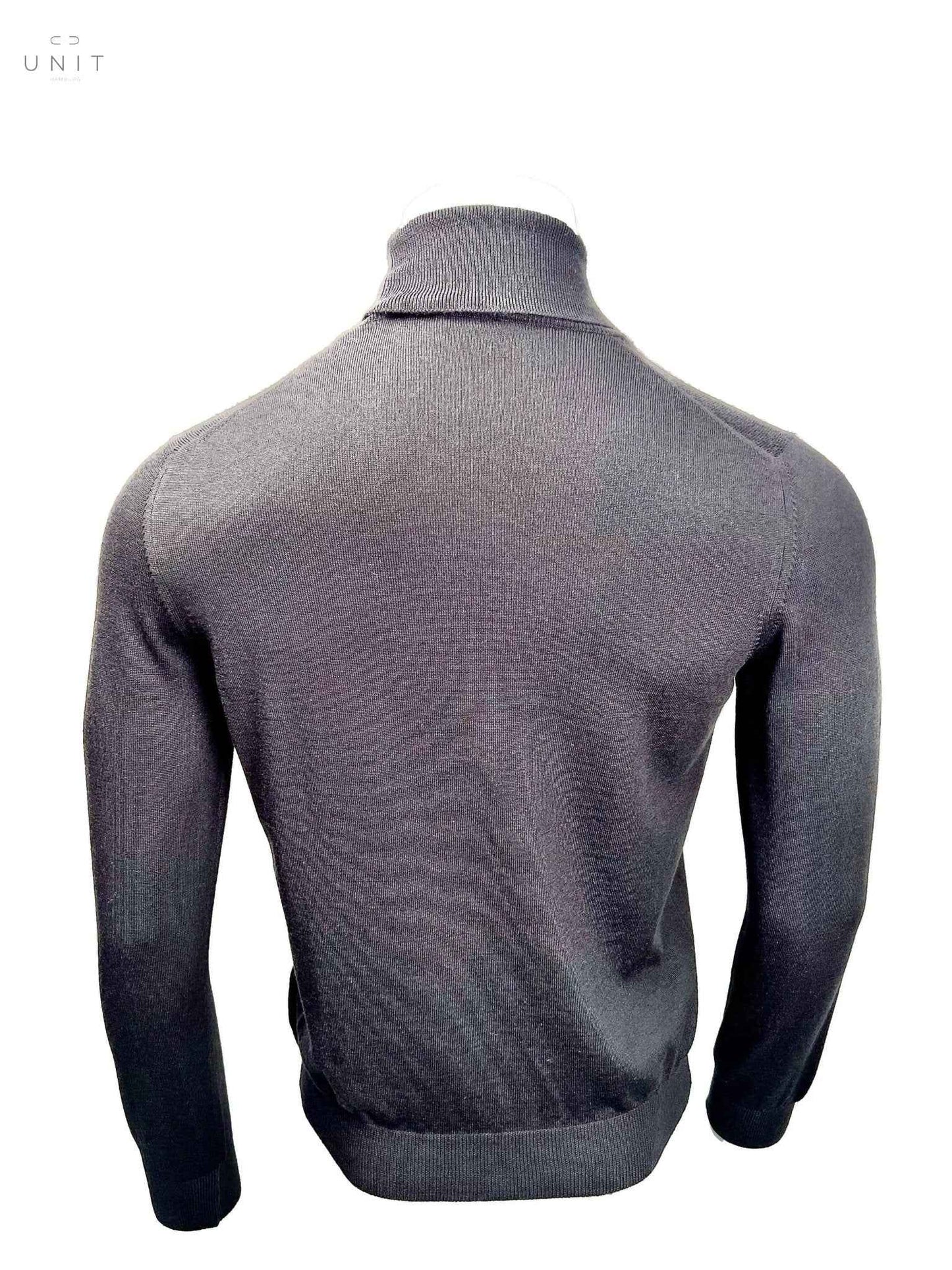 Never Laundry, col roulé mérinos, anthracite
