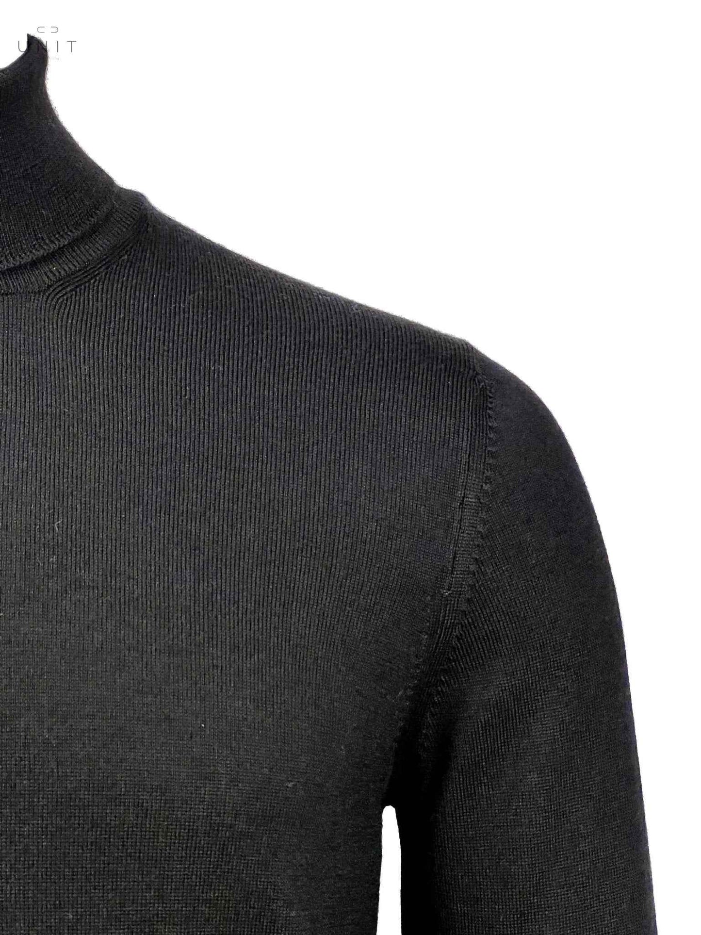 Never Laundry, タートルネック, ブラック - UNIT Hamburg
