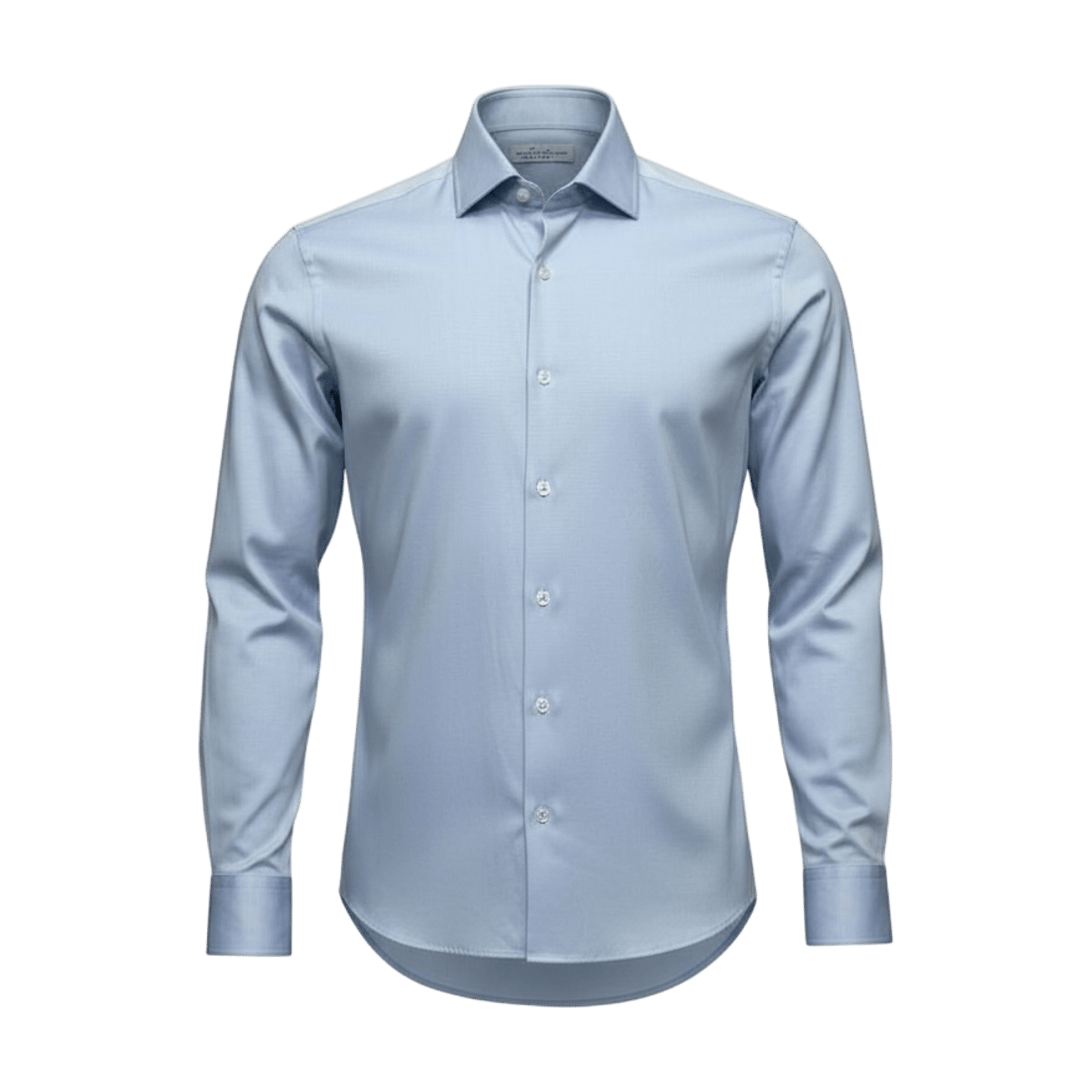 UNIT Hamburg - Never Laundry, Slim Fit, Baumwolle, uni, hellblau - Never Laundry