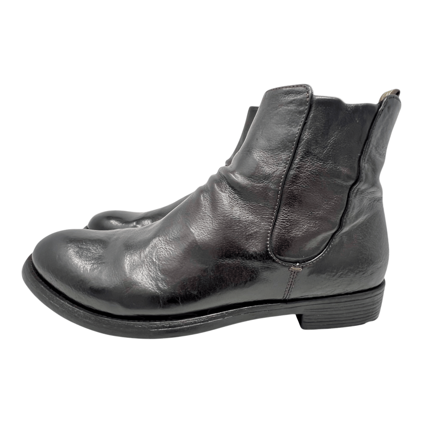 UNIT Hamburg - Officine Creative, HIVE, Chelsea Zip Boot, Kautschuksohle, braun - Officine Creative