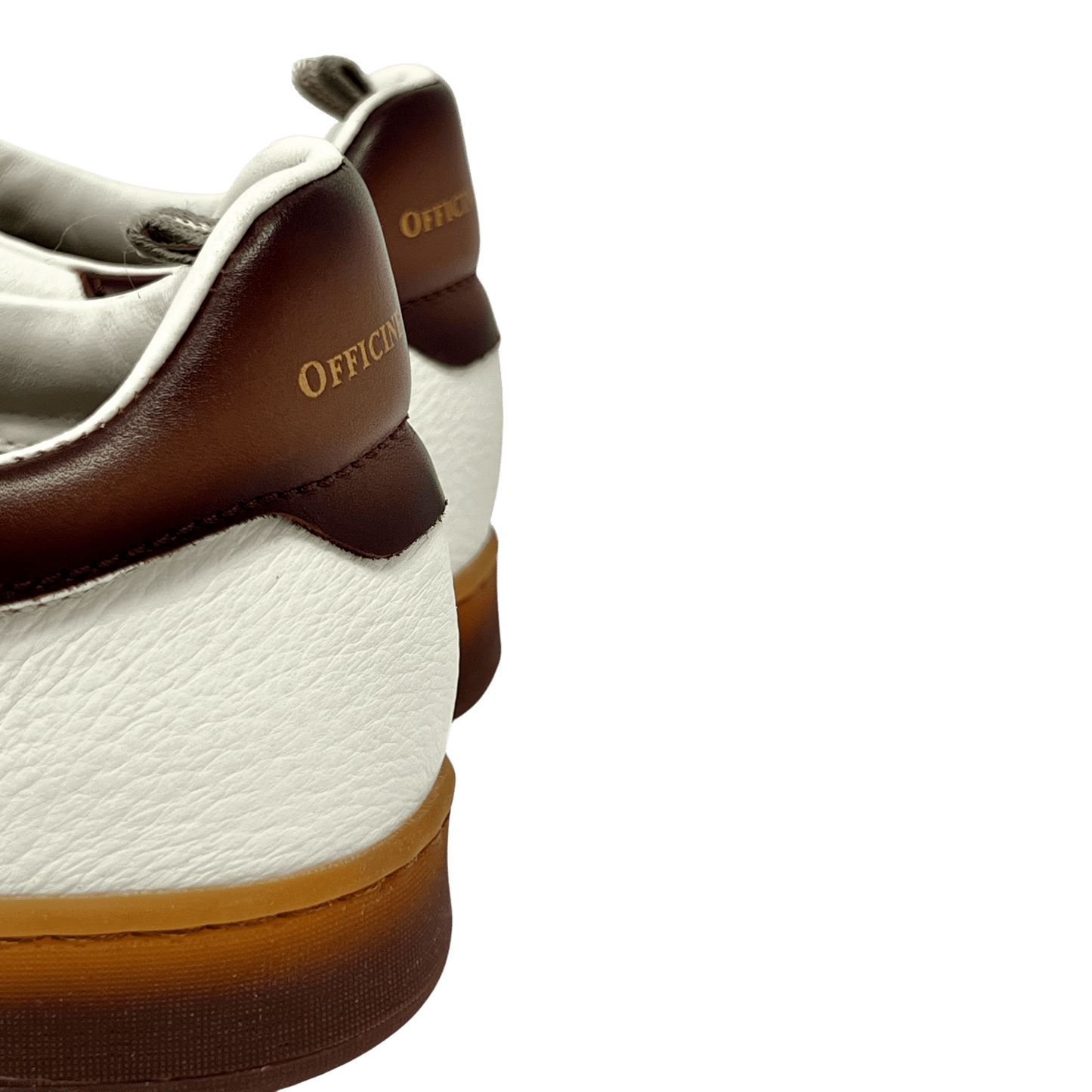 UNIT Hambourg - Officine Creative, MILITIA, baskets blanches, semelle en caoutchouc naturel de cerf - Officine Creative