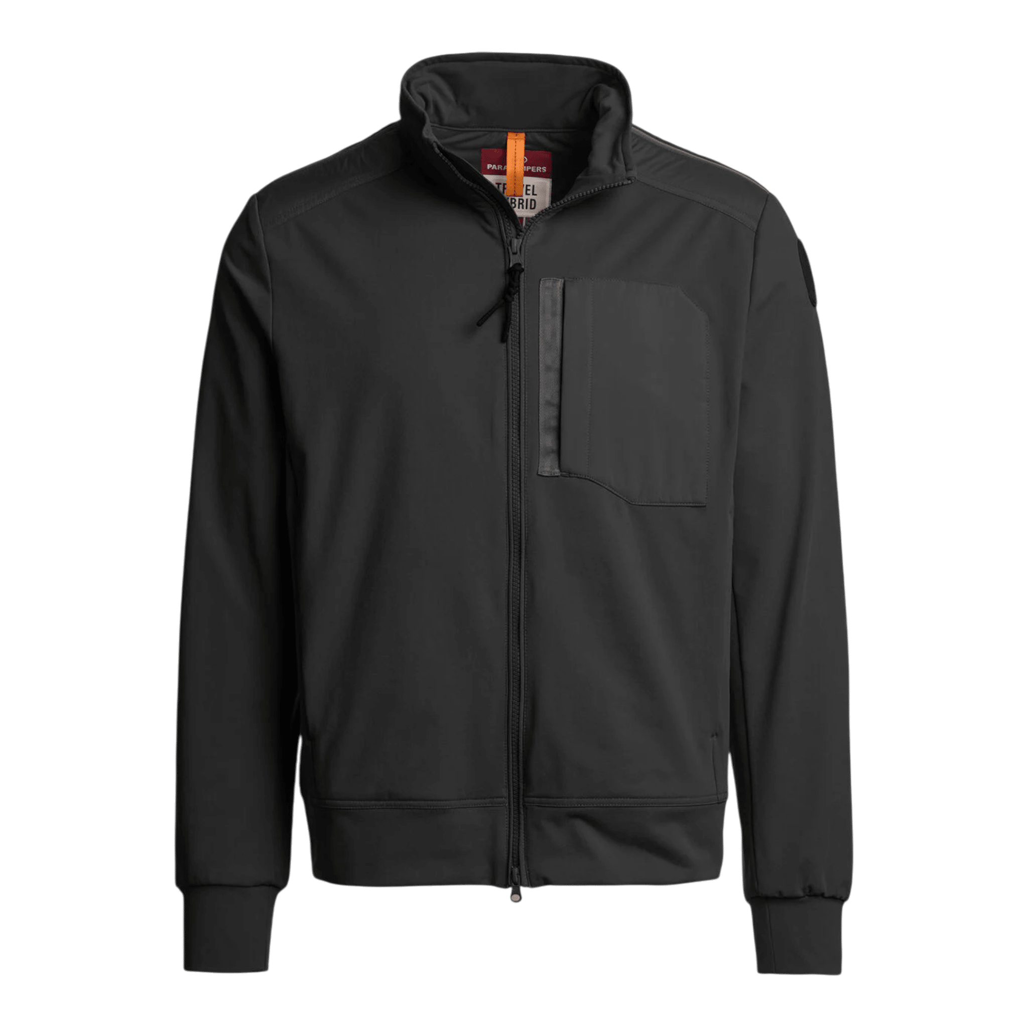 UNIT Hamburg - Parajumpers Douglas: Travel Hybrid Sweatshirt, schwarz - Parajumpers