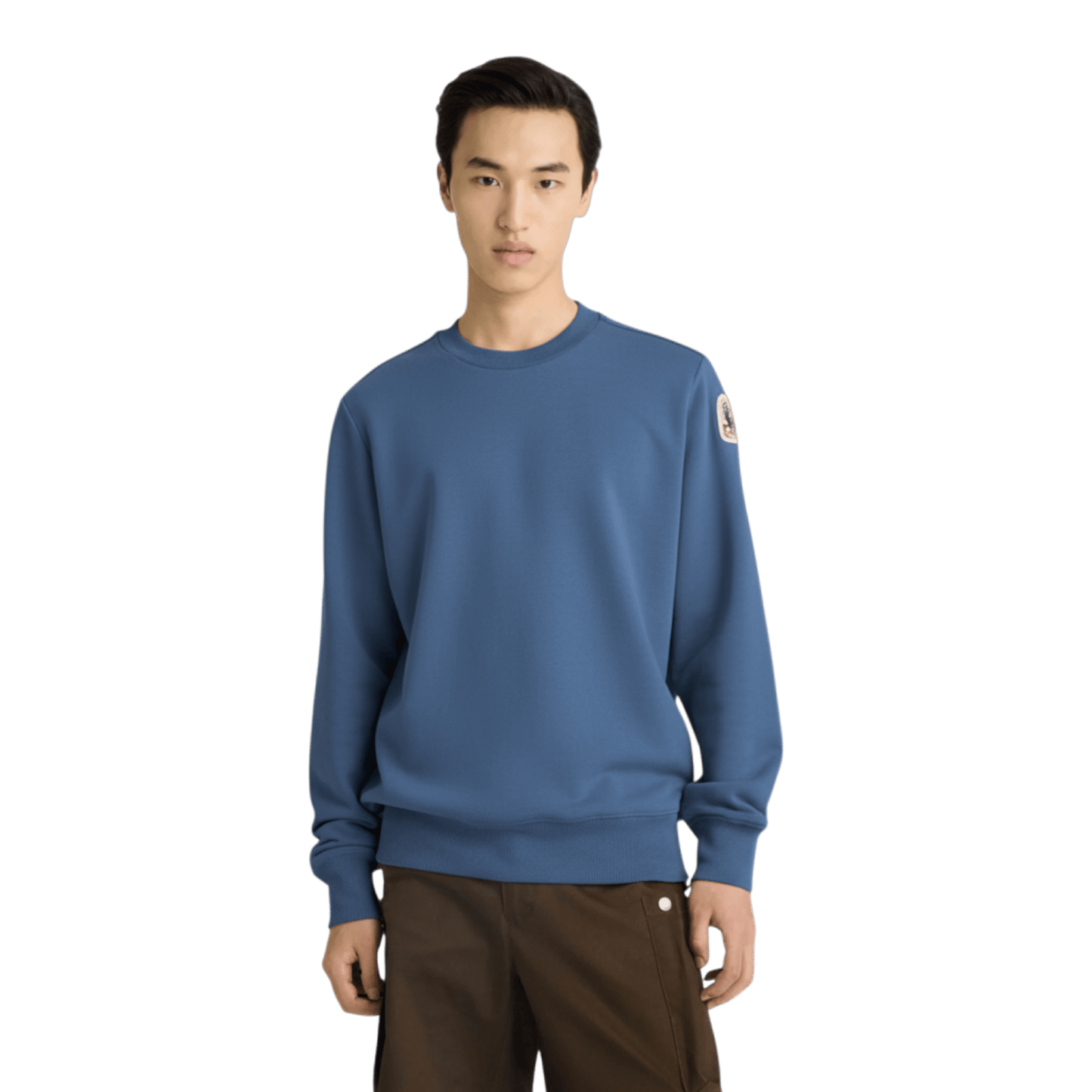 UNIT Hamburg - Parajumpers K2 – Sweatshirt aus Super Easy Fleece, blau - Parajumpers