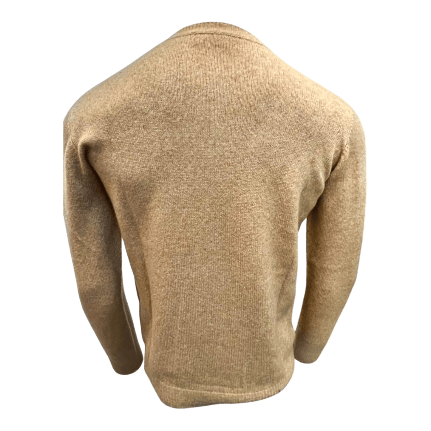 UNIT Hamburg - Roberto Collina, ベビーキャメル、ラウンドネック、キャメル - ロベルト・コリーナ