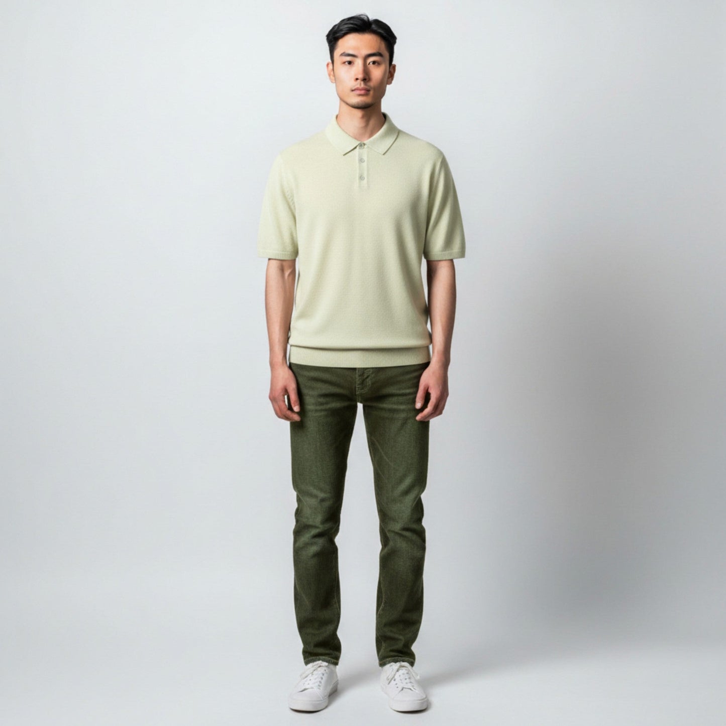 UNIT Hamburg - Roberto Collina Frottee - Polo ‘Linfa’ halbarm, grapefruit - Roberto Collina