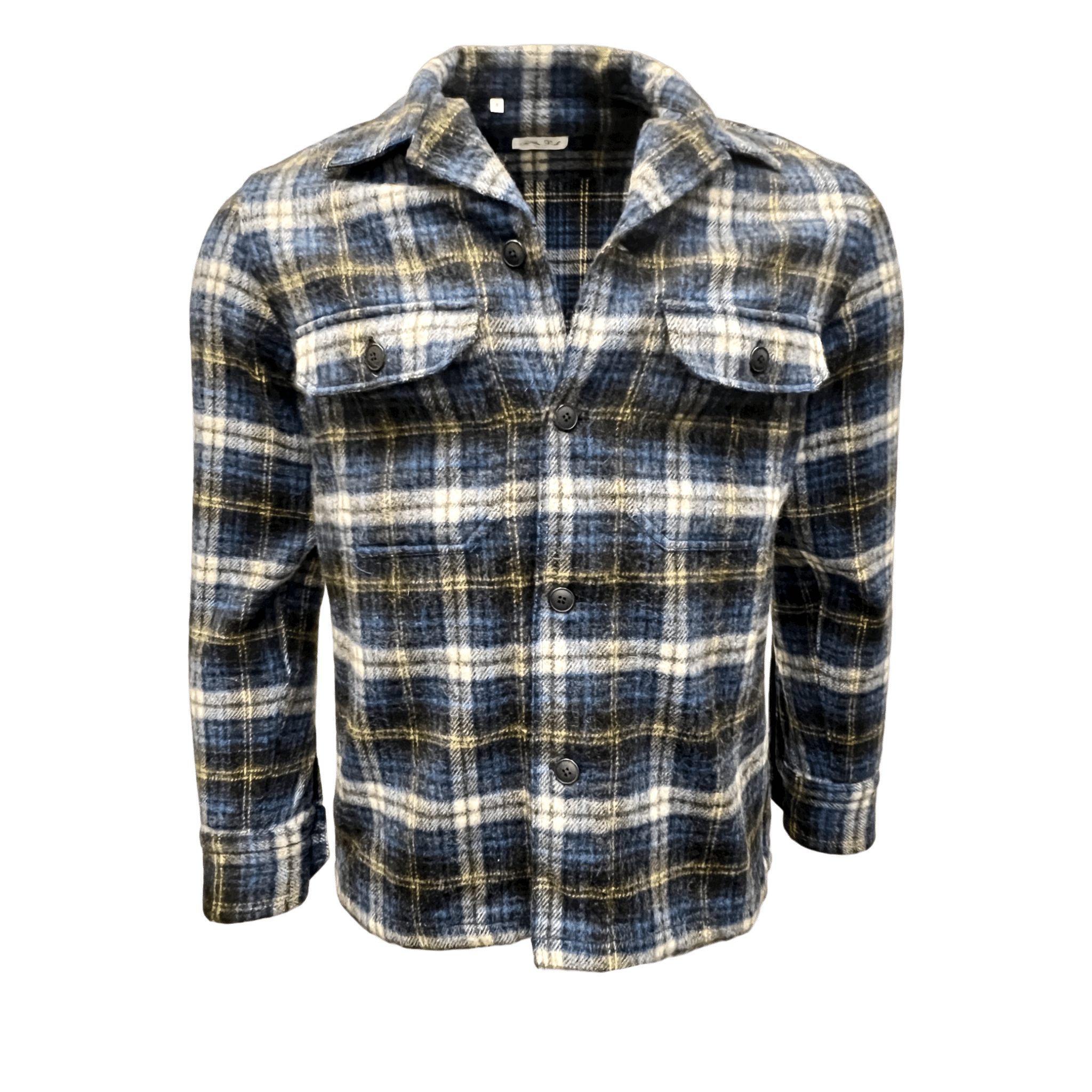 UNIT Hamburg - Salvatore Piccolo Flanellhemd Herren – Overshirt aus Wolle & Alpaka - Salvatore Piccolo