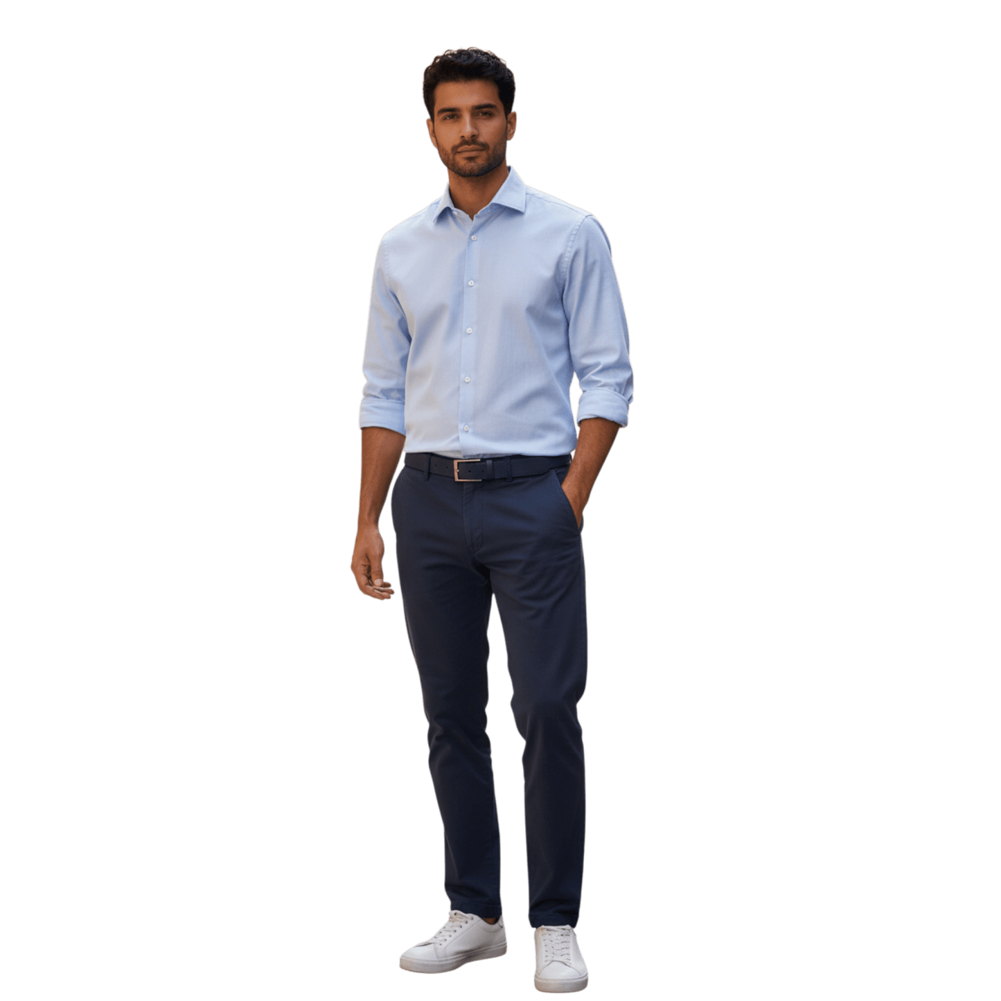 UNIT Hamburg - Sonrisa, das feine Jersey Hemd, hellblau - Sonrisa