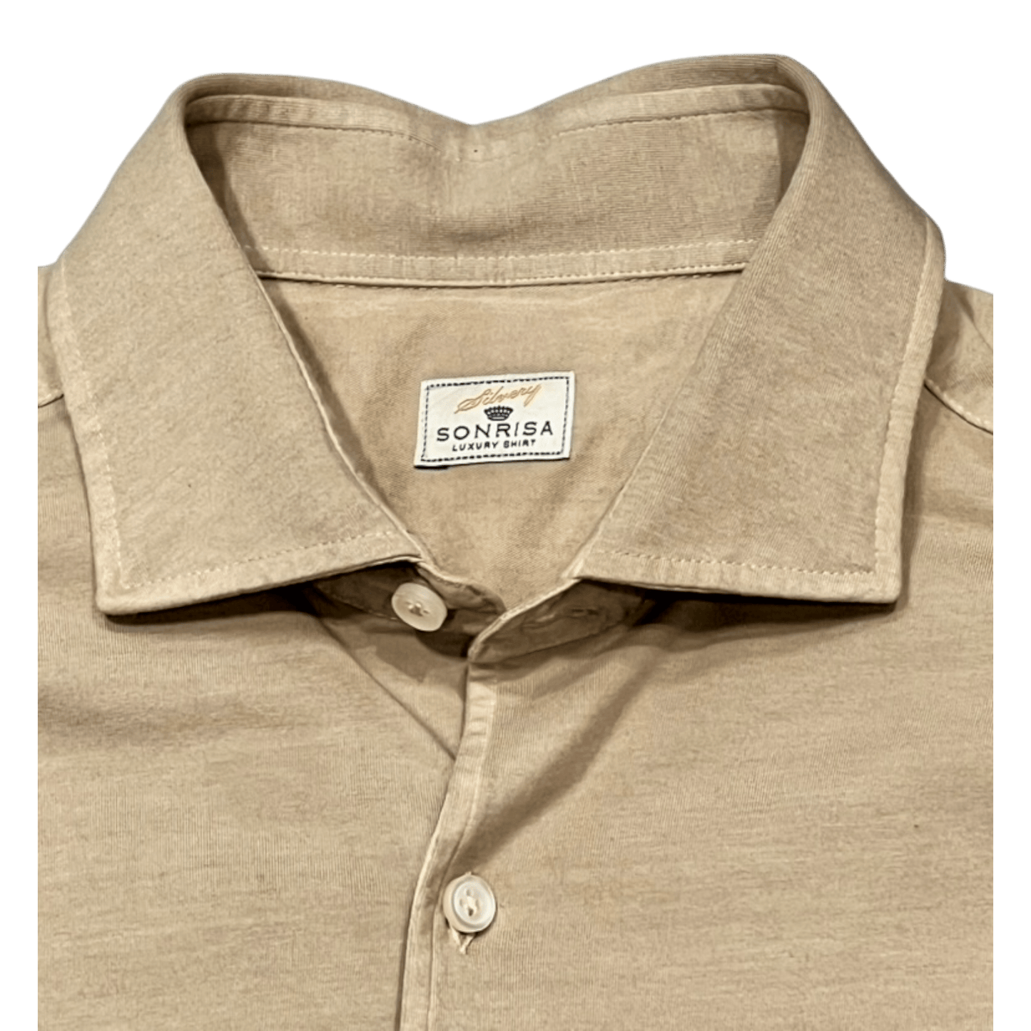 UNIT Hamburg - Sonrisa, das ideale Jersey Hemd. beige - Sonrisa