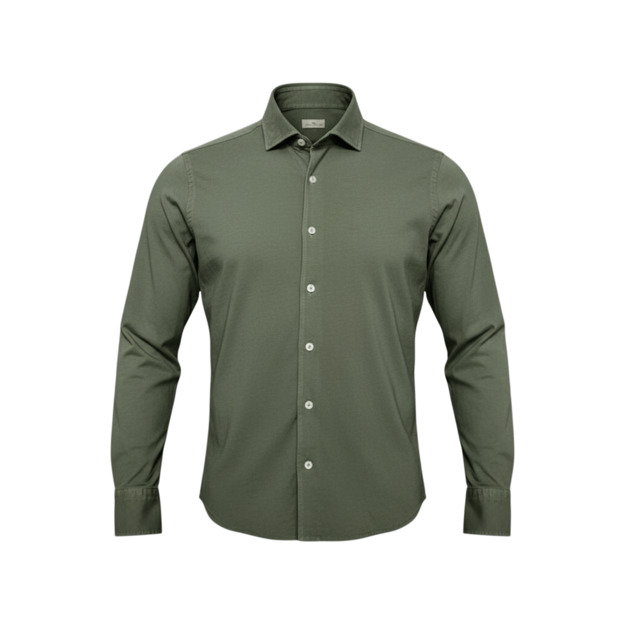 UNIT Hamburg - Sonrisa, das ideale Jersey Hemd, Oliv - Sonrisa