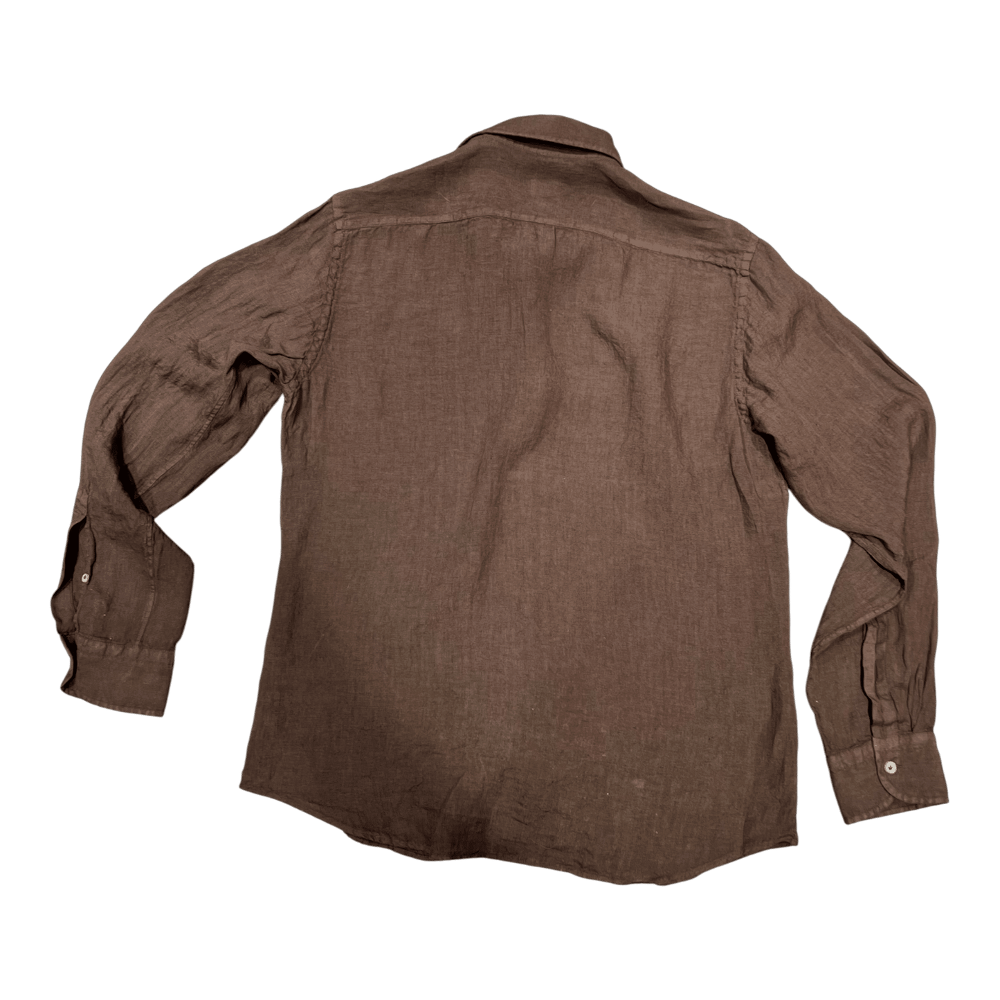 UNIT Hamburg - Sonrisa, feines Leinenhemd Nougatbraun - Sonrisa