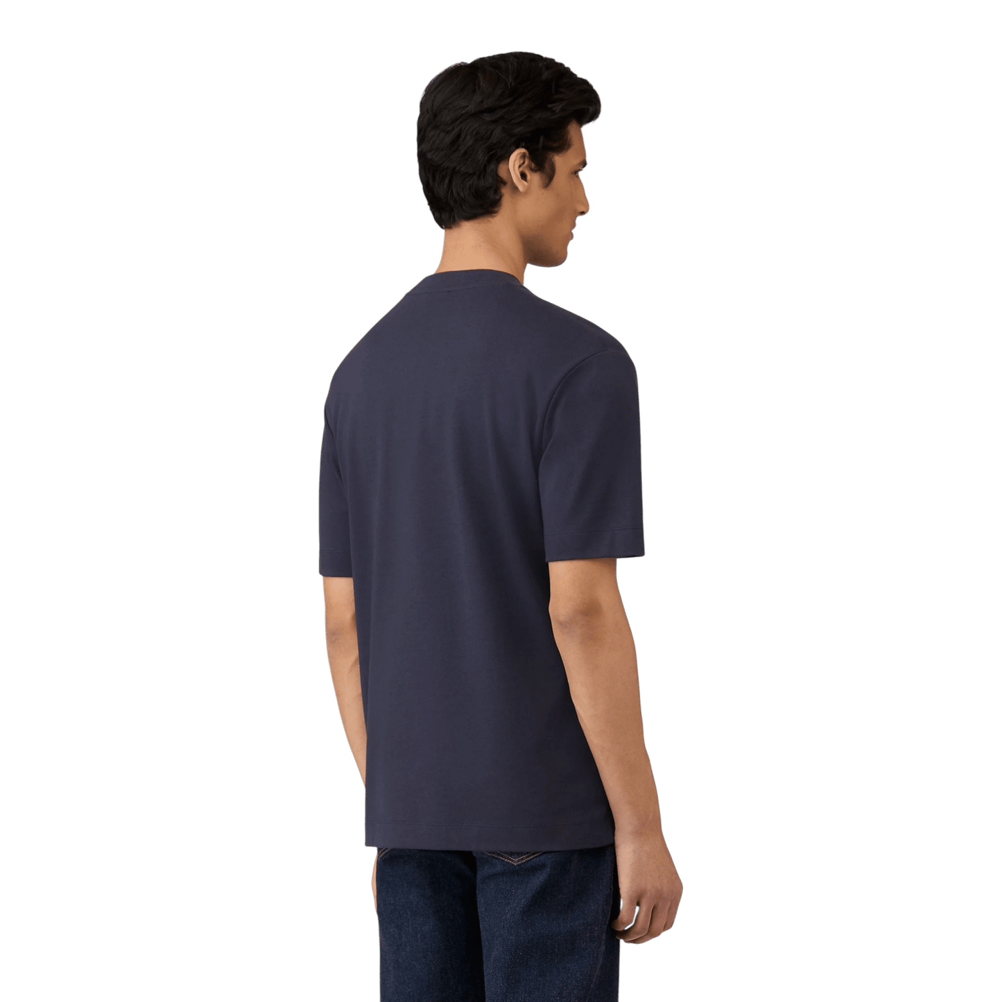 UNIT Hamburg - Sunspel, Heavy Weight Supima Cotton T-Shirt, navy - Sunspel