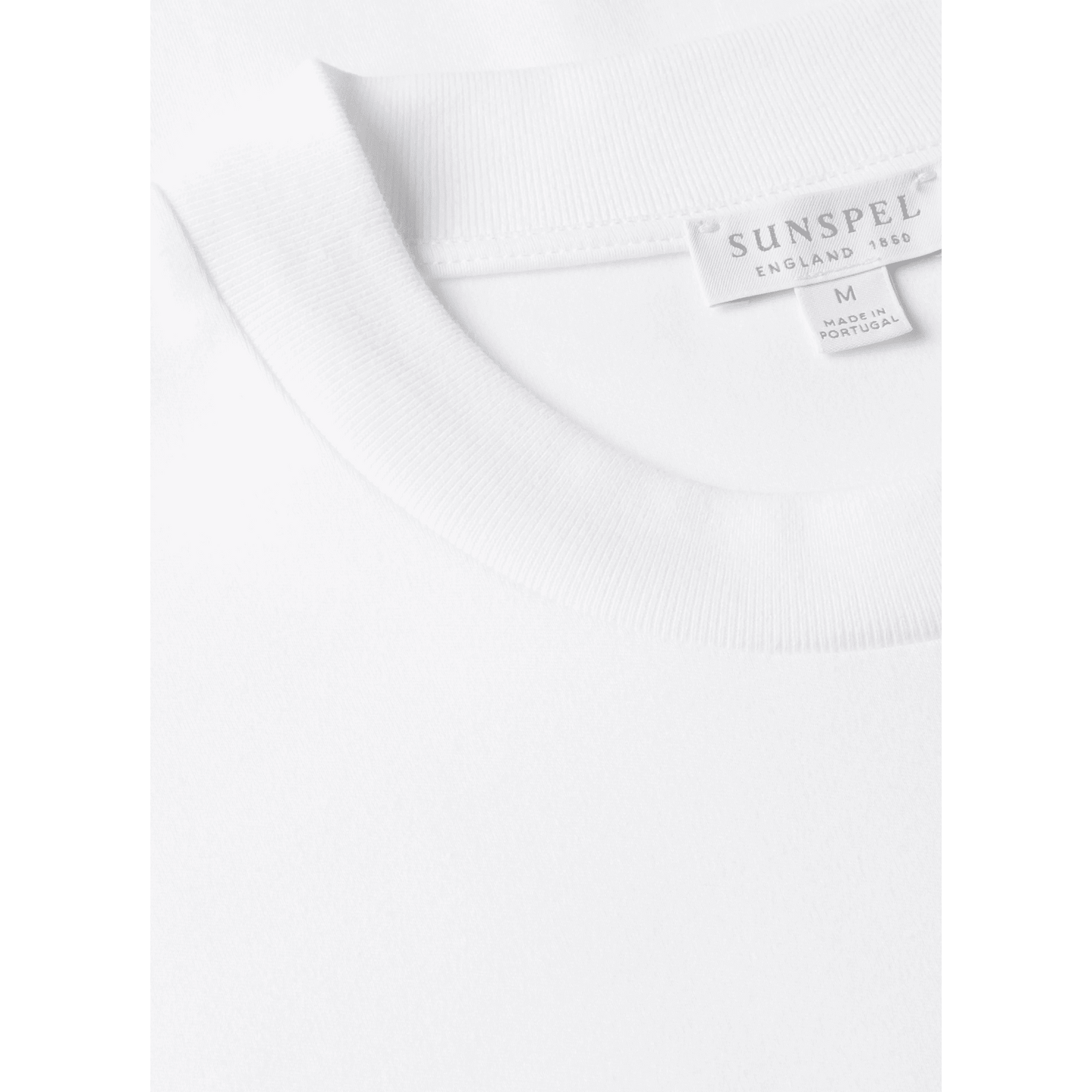 UNIT Hamburg - Sunspel, Heavy Weight Supima Cotton T-Shirt, weiß - Sunspel