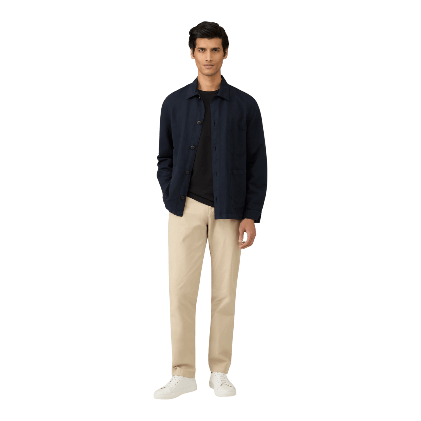 UNIT Hamburg - Sunspel, Riviera T-Shirt, Rundhals, black - Sunspel