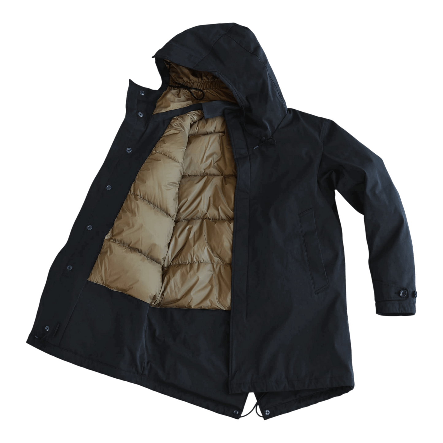 UNIT Hamburg - Ten C, OJJ Core Parka, daunengefüllt, Navy - Ten c