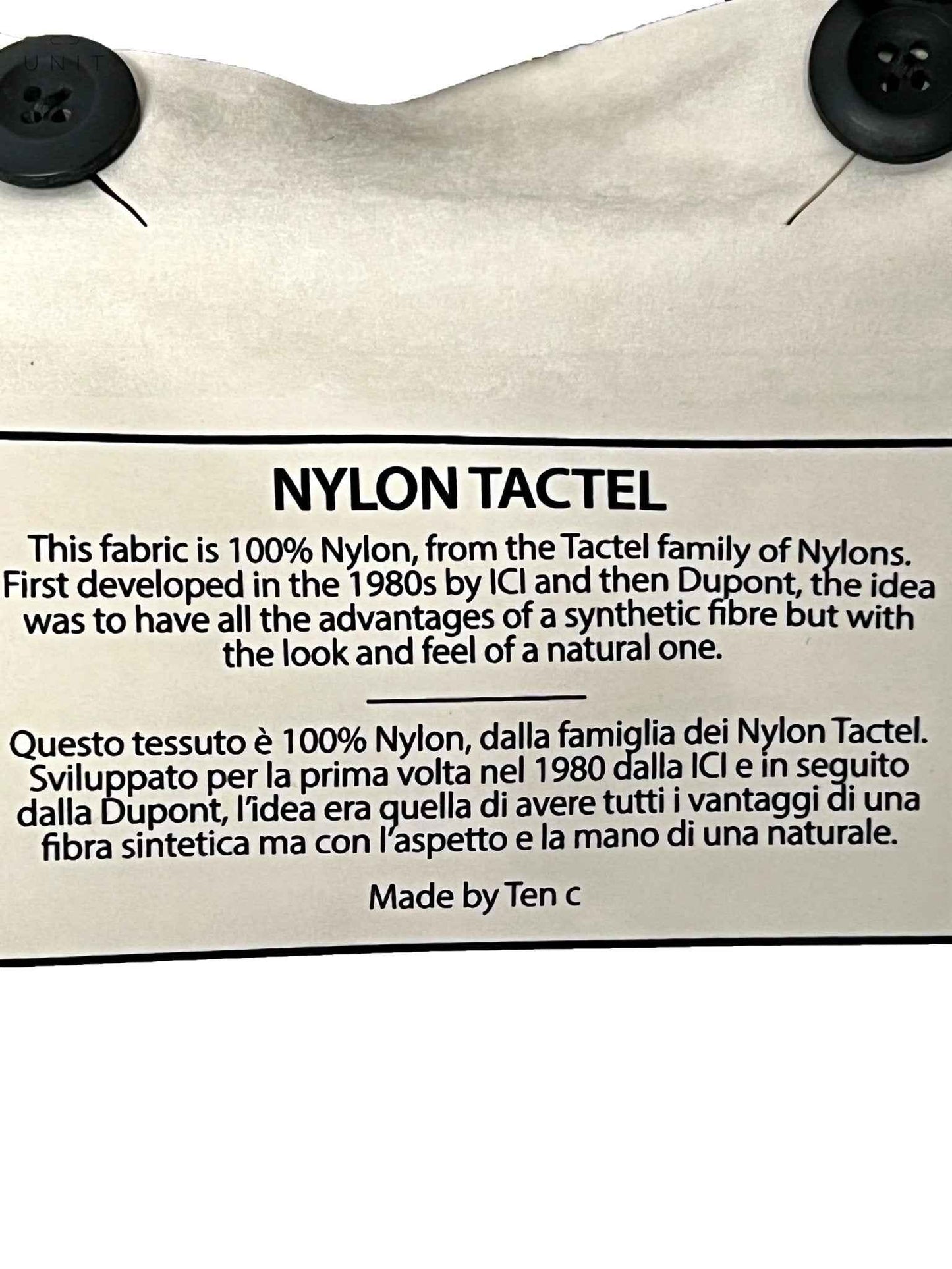 テンC、サバイバル・ダウンジャケット、ブラック