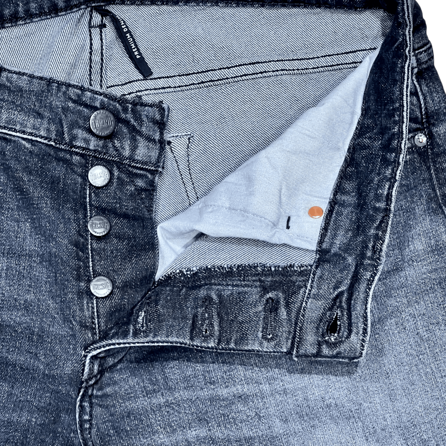 UNIT Hamburg - THE.NIM STANDARD, Morrison Tapered, dark grey washed - THE.NIM STANDARD