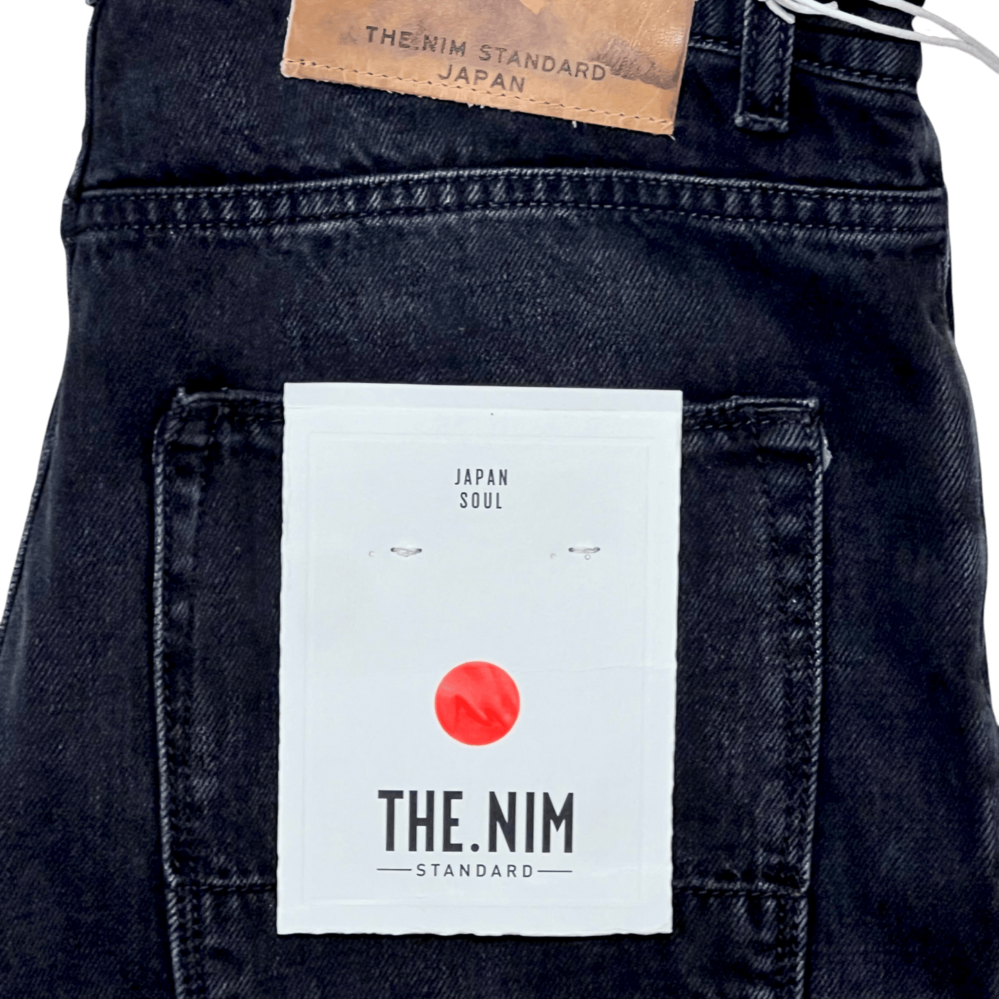 UNIT Hamburg - THE.NIM STANDARD, Reed Loose Selvedge, black - THE.NIM STANDARD