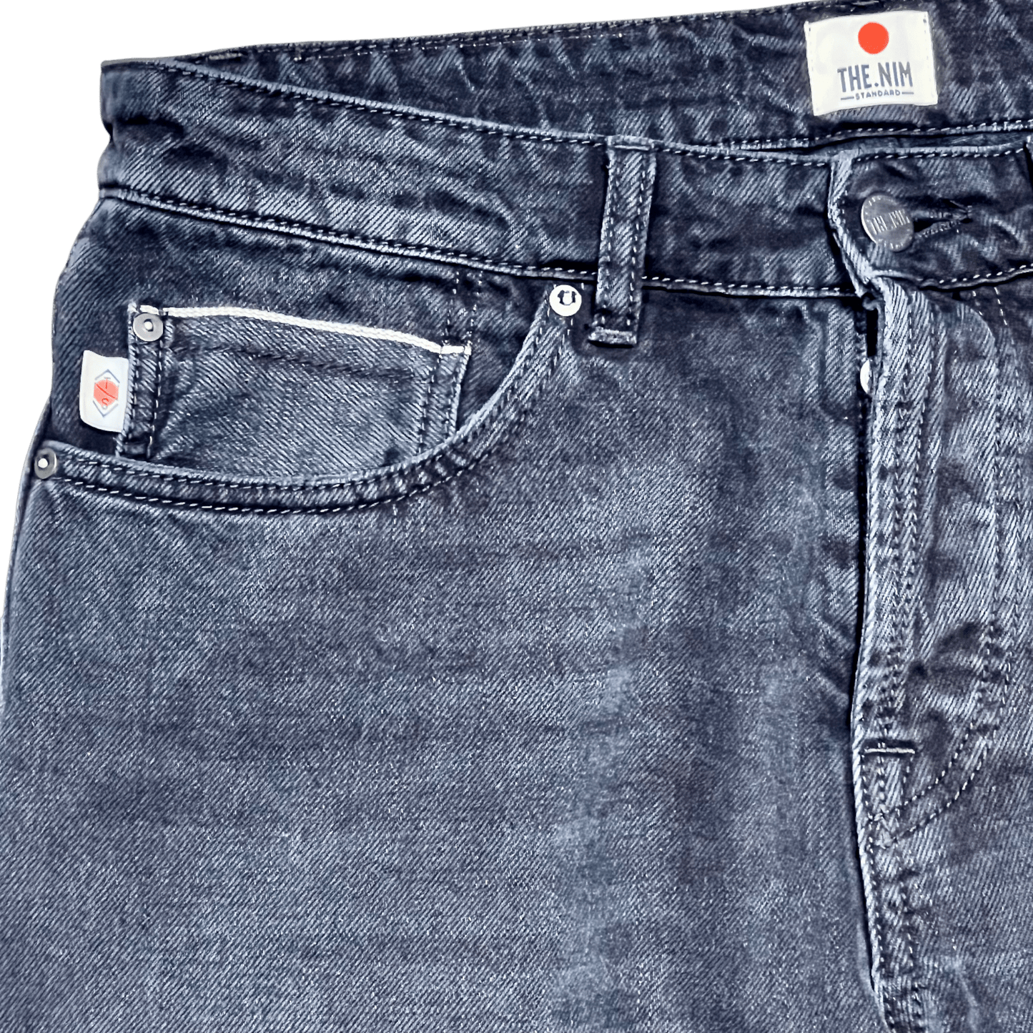 UNIT Hamburg - THE.NIM STANDARD, Reed Loose Selvedge, black - THE.NIM STANDARD
