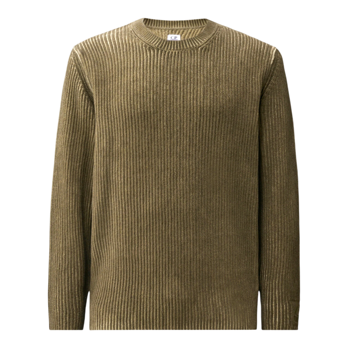 C.P. Company Chenille Pullover in Ivy Green aus Baumwolle - UNIT Hamburg