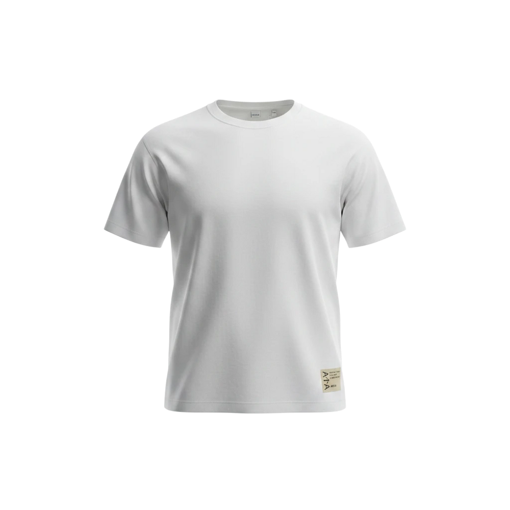 Aspesi, Baumwoll-Strick-T-Shirt Herren, weiß - UNIT Hamburg