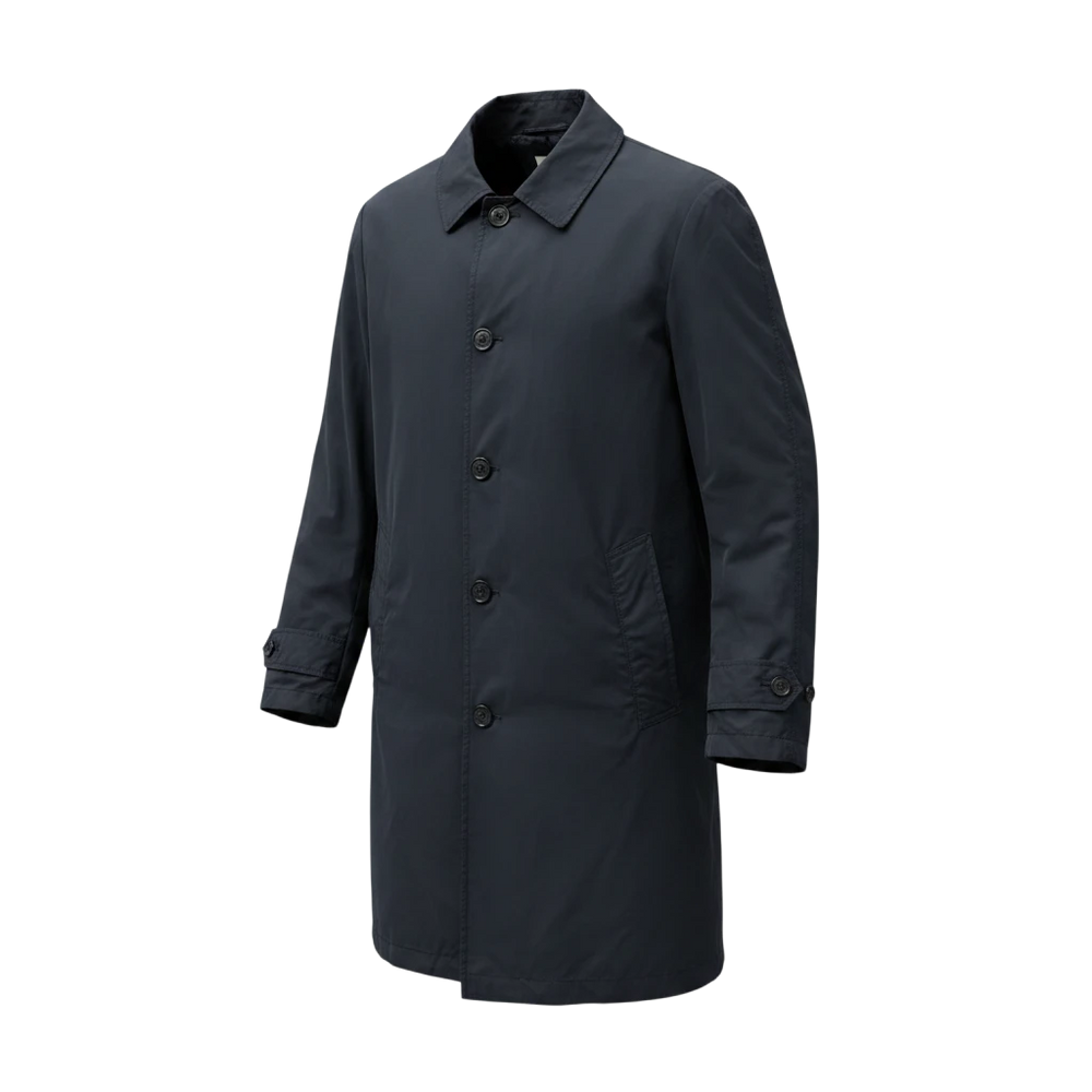Aspesi Lemon Raincoat aus Nylon, navy - UNIT Hamburg