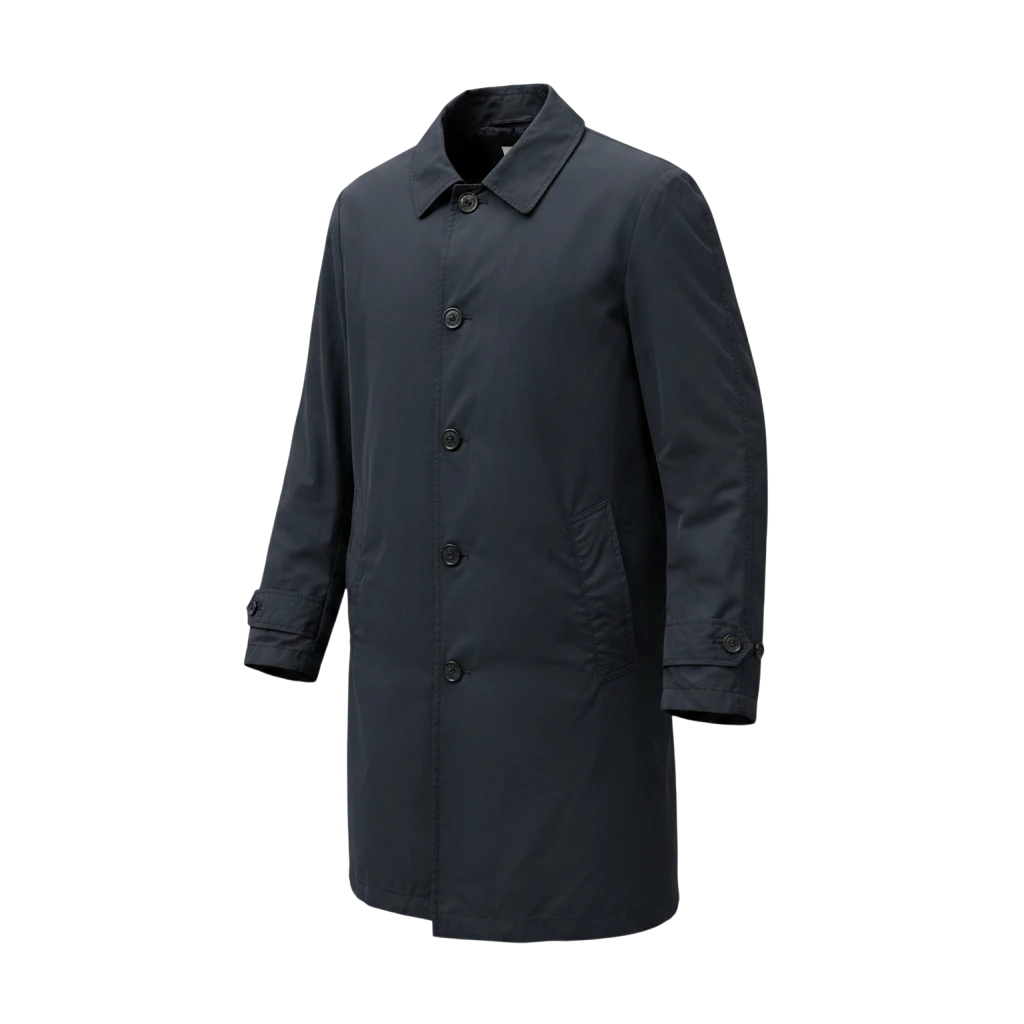 Aspesi Lemon Raincoat aus Nylon, navy - UNIT Hamburg