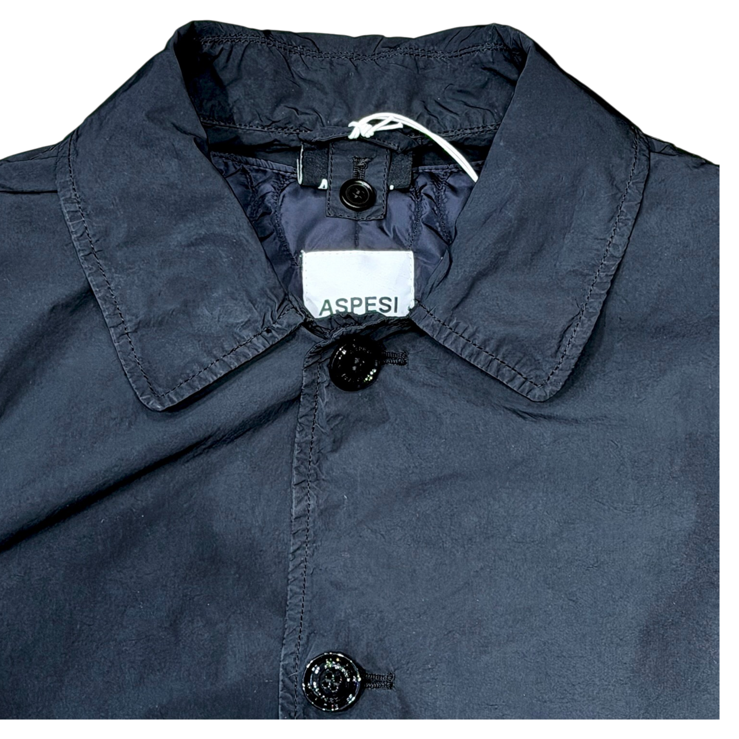 Aspesi Lemon Raincoat aus Nylon, navy - UNIT Hamburg