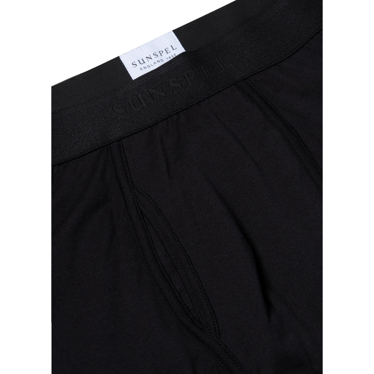 Sunspel, Superfine Trunk, black