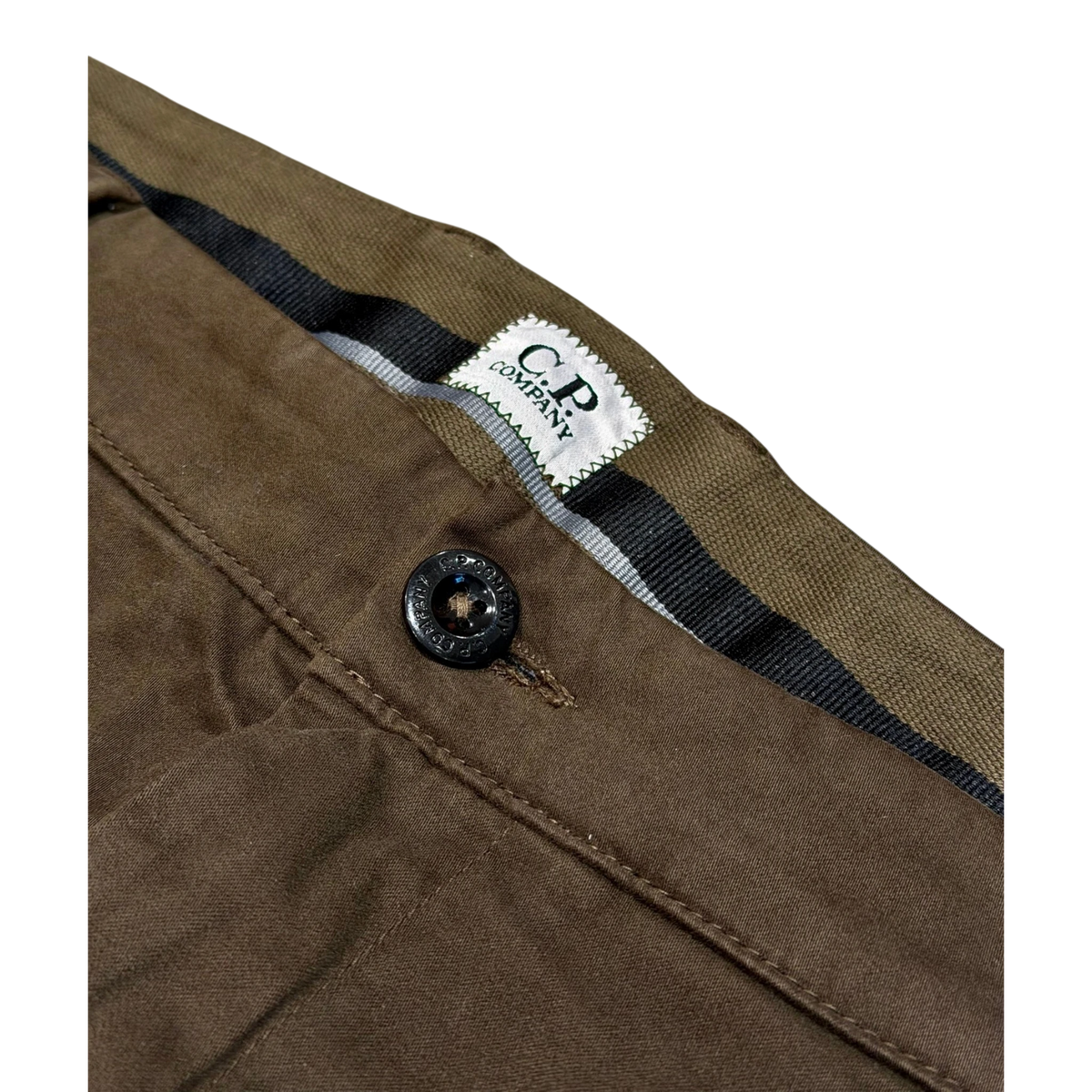 C.P. Company Stretch Satin Cargo Pant Braun