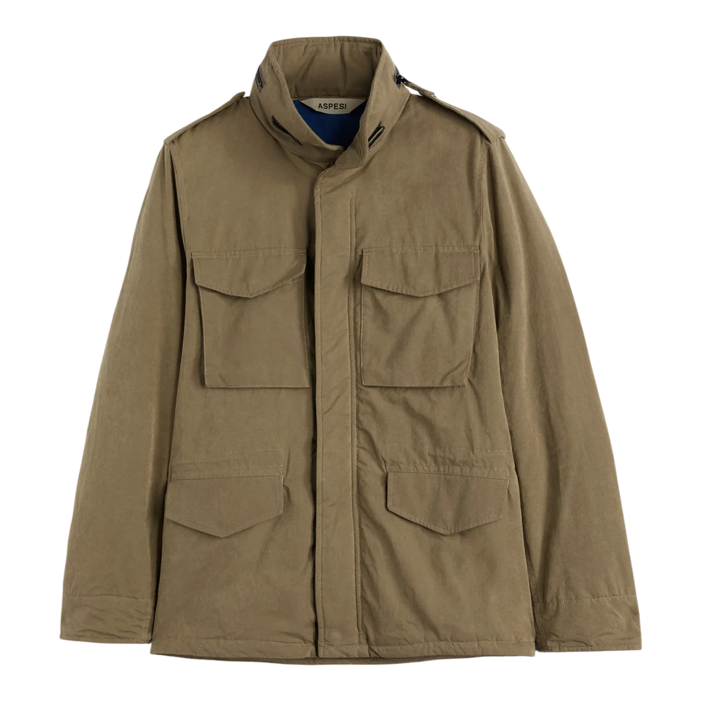 Aspesi CN Field Jacket Thermore dunkelbeige - UNIT Hamburg