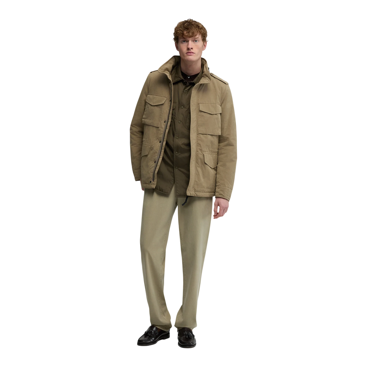 Aspesi CN Field Jacket Thermore dunkelbeige - UNIT Hamburg