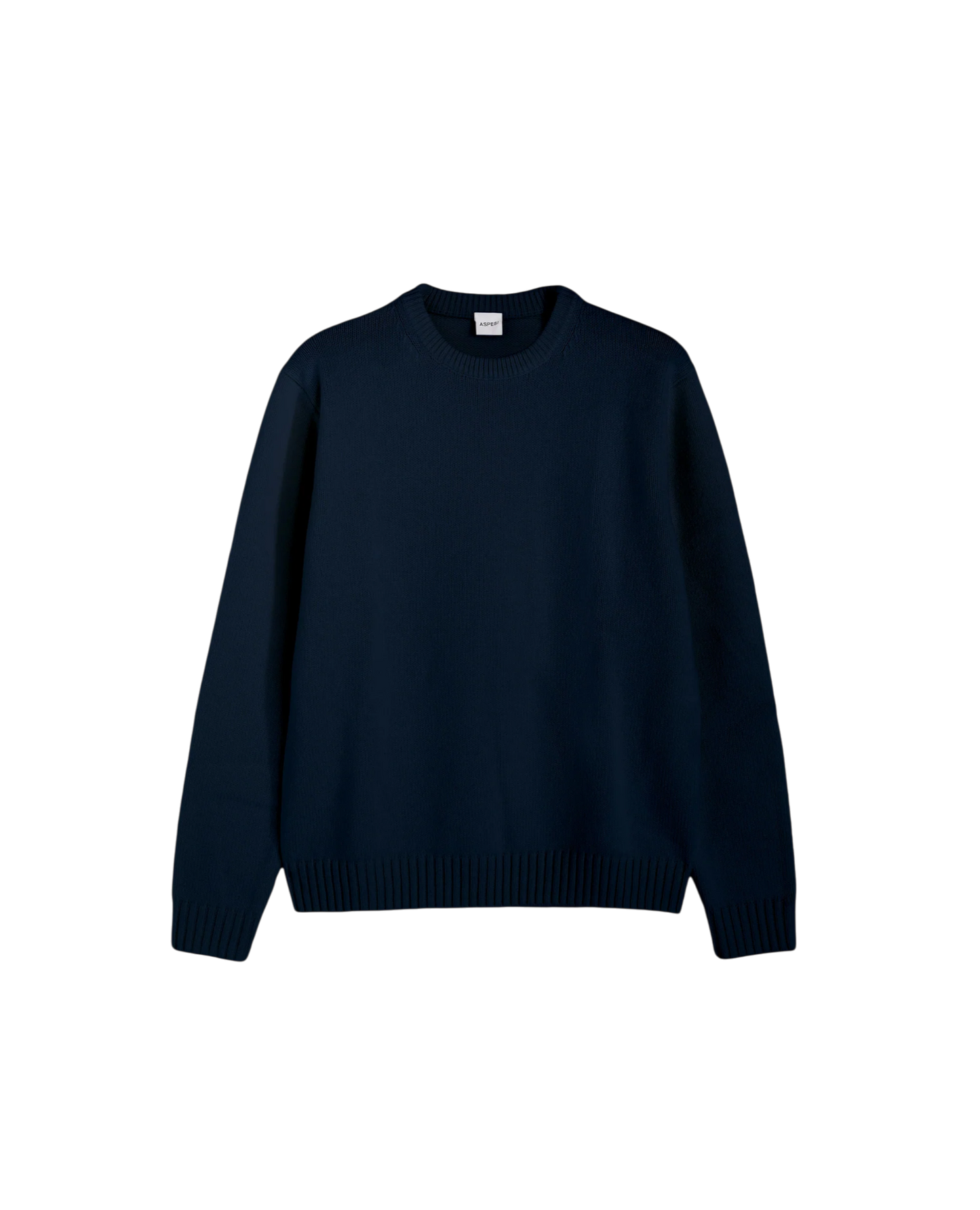 Aspesi, Grobstrick-Pullover in Navy - UNIT Hamburg