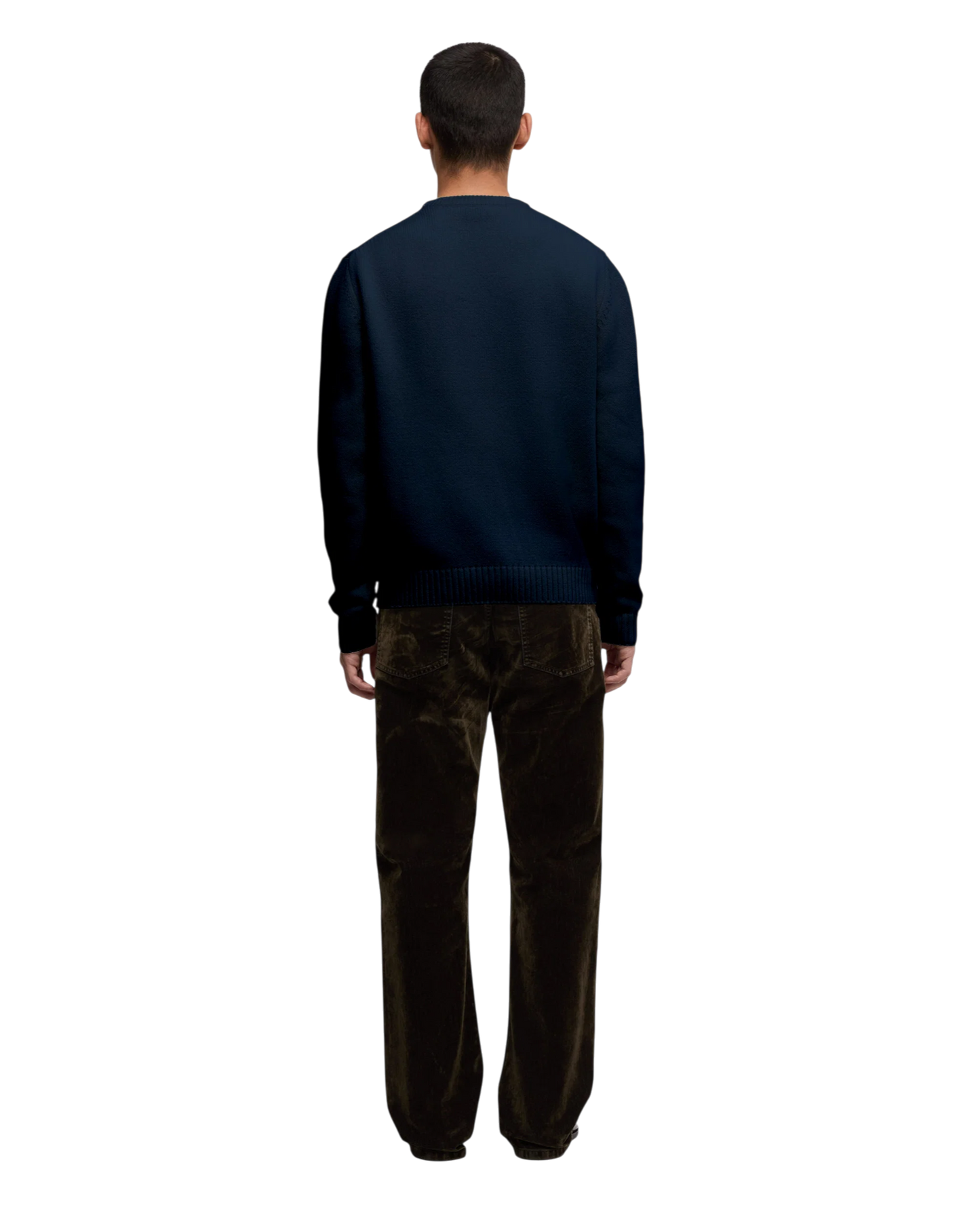 Aspesi, Grobstrick-Pullover in Navy - UNIT Hamburg